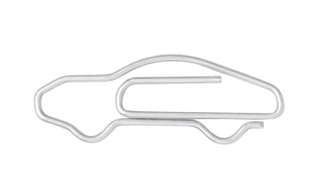 Illustration for article titled Porsche sells 911 shaped paperclips...and I kind of want them